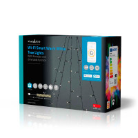 Nedis SmartLife WiFi Lysnet Tre 200 LED (5x 4m) Varm hvit