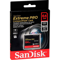 SanDisk Extreme Pro CF minnekort - 64GB