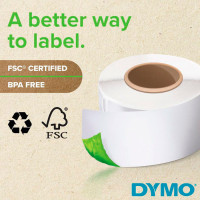 Dymo LabelWriter Adresseetikett S/H (28x89mm) 2x 130 stk.