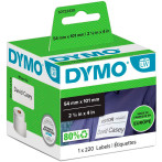 Dymo LabelWriter Shipping Etikett S/H (54x101mm) 220 stk