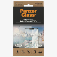PanzerGlass iPhone 14/13/13 Pro (UWF/Anti-reflek.) m/Applik.
