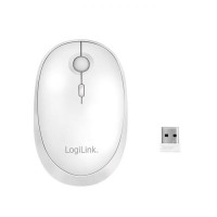 Logilink Trådløs Mus (Bluetooth/2,4GHz) Hvit