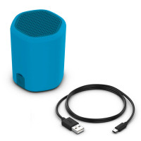 Kitsound Hive20 Bluetooth Høyttaler - 8 timer (Vanntett) Blå