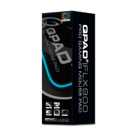 Qpad FLX900 Gaming Musematte m/RGB (90 x 42 cm) Svart