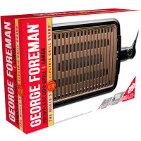 George Foreman Smokeless BBQ Elektrisk Grill 1600W (48x34cm)