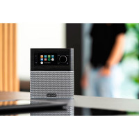 Sonoro Stream II DAB/Internettradio Bluetooth - Eik/Sølv