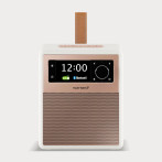Sonoro Easy DAB radio m/Bluetooth - Hvit/Rose