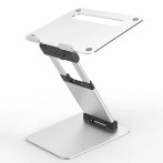Desire2 Supreme Sit-Stand bærbart stativ - aluminium