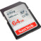 SanDisk Ultra SDXC Kort 64GB V10 (UHS-I) 140MB/s