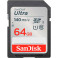 SanDisk Ultra SDXC Kort 64GB V10 (UHS-I) 140MB/s