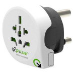 Q2 Power Travel Adapter - verden til Sør-Afrika
