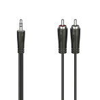 Hama Minijack-Phono lydkabel - 0,75 m (3,5 mm/2x RCA)