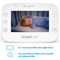 Angelcare AC327 Babyalarm m/video + Bevegelsessensor