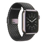 Gear Flettet Rem til Apple Watch (42/44/45mm) Svart