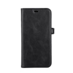 Buffalo 2-i-1 lommebok iPhone 14 Plus Skinn (3 kort) Svart