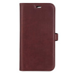 Buffalo 2-i-1 lommebok iPhone 14 Pro Leather (3 kort) Brun