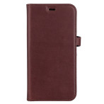 Buffalo 2-i-1 lommebok iPhone 14 Plus Skinn (3 kort) Brun