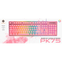 Deltaco GAM-021-RGB-P Gaming Tastatur m/RGB (Membran) Rosa