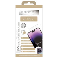 Panzer Premium iPhone 14 Pro Max Silikatglass (Full-Fit)