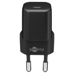 Goobay USB-C Lader PD 30W (1xUSB-C) Svart