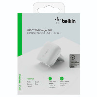 Belkin USB-C Lader 20W PD (1xUSB-C) Hvit