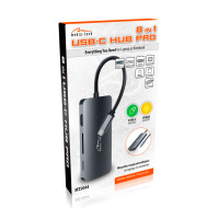 Media-Tech MT5044 8-i-1 USB-C Hub PRO (3xUSB-A/1xUSB-C)