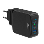 Media-Tech USB-C Lader PD (2xUSB-C/1xUSB-A)