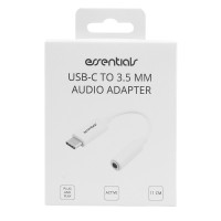Essentials USB-C til Minijack Adapter (USB-C/3,5mm)