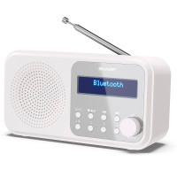 Sharp DR-P420 Tokyo DAB+ Radio m/Bluetooth - Hvit