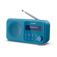 Sharp DR-P420 Tokyo DAB+ Radio m/Bluetooth - Blå
