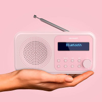 Sharp DR-P420 Tokyo DAB+ Radio m/Bluetooth - Rosa