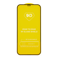 Skjermbeskyttelse iPhone 12 Pro Max (9D) Svart