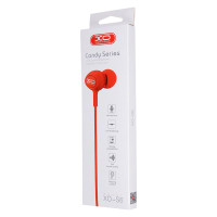 XO S6 In-Ear Hodetelefoner (3,5 mm) Rød