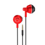 XO EP34 In-Ear Hodetelefoner (3,5 mm) Rød