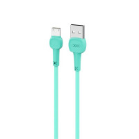 XO NB132 Micro USB Kabel 2A - 1m (USB-A/microUSB) Blå
