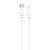 XO NB-Q165 Lightning Kabel 3A - 1m (USB-A/Lightning) Hvit