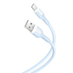 XO NB212 USB-C Kabel 2,1A - 1m (USB-A/USB-C) Blå