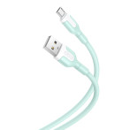 XO NB212 Micro USB Kabel 2.1A - 1m (USB-A/microUSB) Grønn
