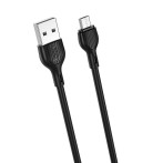 XO NB200 Micro USB Kabel 2.1A - 2m (USB-A/microUSB) Svart