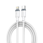 XO NB208A Lightning kabel 20W - 1m (USB-C/Lightning) Hvit