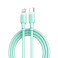 XO NB208A Lightning kabel 20W - 1m (USB-C/Lightning) Grøn