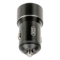 XO CC30 USB Billader 2,4A (2xUSB-A) Svart