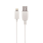 Maxlife Lightning Kabel 1A - 1m (USB-A/Lightning) Hvit