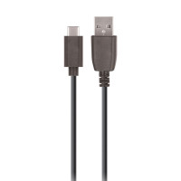 Maxlife USB-C Kabel 2A - 0,2m (USB-A/USB-C) Svart