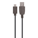 Maxlife USB-C Kabel 2A - 0,5m (USB-A/USB-C) Svart