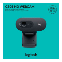 Logitech C505 HD Webkamera (720p)