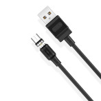 XO NB187 Micro USB til USB-A Kabel 2,1A -1m (magnetisk) Svar