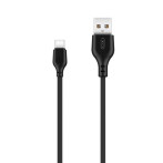 XO NB103 USB-C Kabel 2.1A - 2m (USB-A/USB-C) Svart
