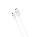 XO NB156 Micro USB Kabel 2,4A - 1m (USB-A/microUSB) Hvit