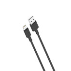 XO NB156 USB-C Kabel 2,4A - 1m (USB-A/USB-C) Svart